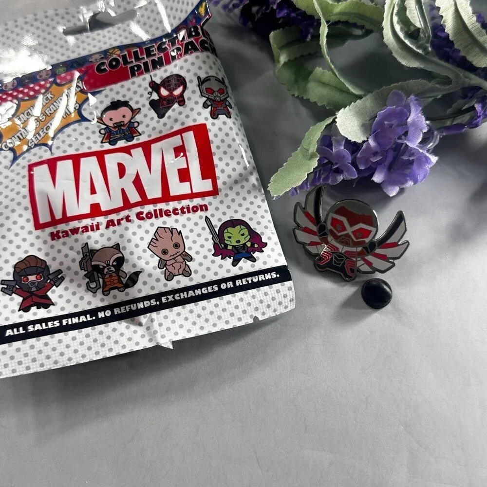 Disney Falcon Marvel Trading Pin Avengers Superhero Lapel Pin Brooch Jewelry